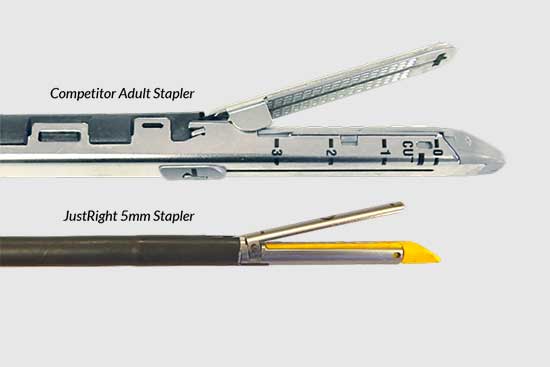 pediatric stapler head